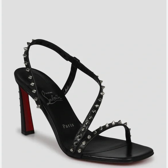 Louboutin Studded Heels Women's Shoes - Picture 12 of 12